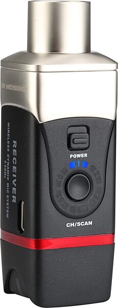 Xvive U35R 5.8GHz Digital Wireless Microphone Receiver, New, Action Position Back