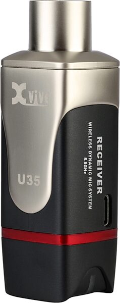 Xvive U35R 5.8GHz Digital Wireless Microphone Receiver, New, Action Position Back