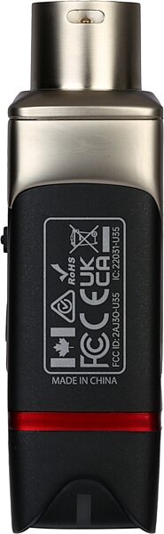Xvive U35R 5.8GHz Digital Wireless Microphone Receiver, New, Action Position Back