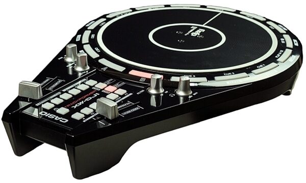 Casio XW-DJ1 Trackformer DJ Controller, Angle
