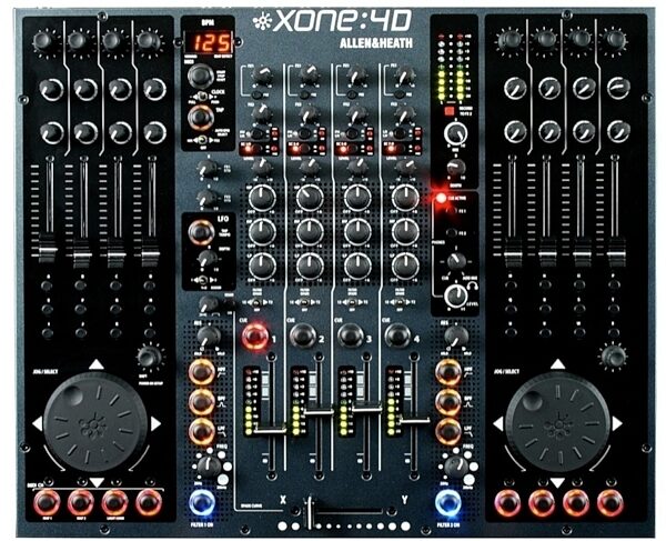 Allen and Heath Xone:4D Universal DJ Controller, Main