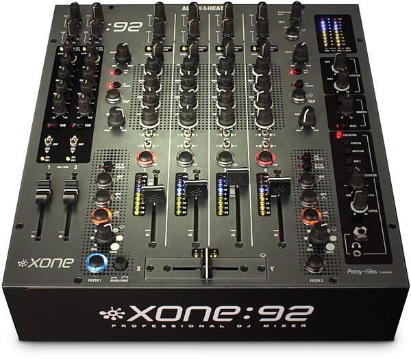 Allen and Heath Xone:92 DJ Mixer (6-Channel), New, Front