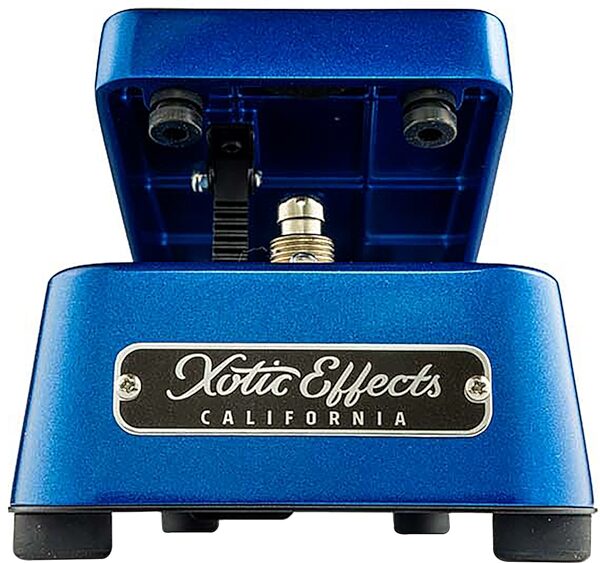 Xotic xW-2 Wah Pedal, Metallic Blue, Action Position Back