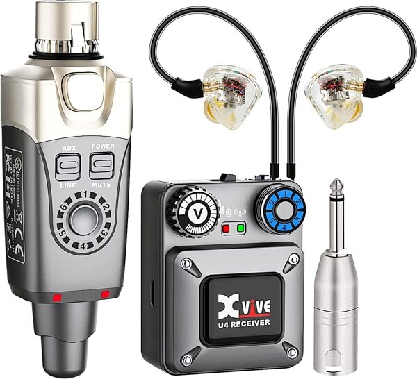 Xvive U4T9 Digital Wireless In-Ear Monitor System with T9 Earphones, New, Main