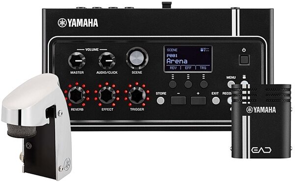 Yamaha EAD10 Acoustic Drum Module, With DT-50S Drum Trigger, drum