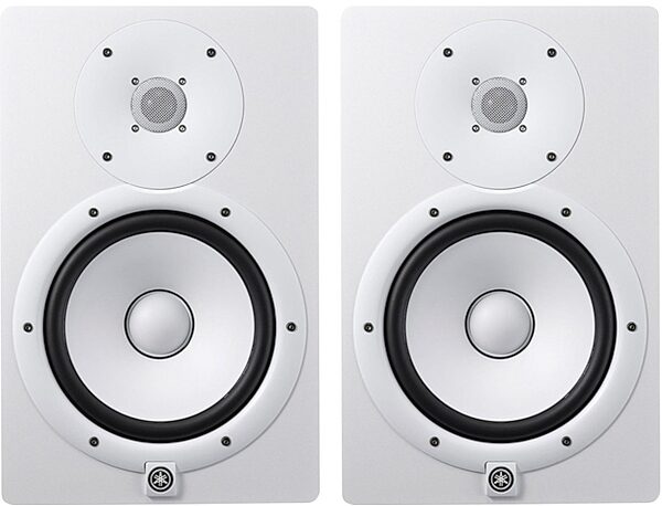 Yamaha HS8 Active Studio Monitor, White, Pair, speakers