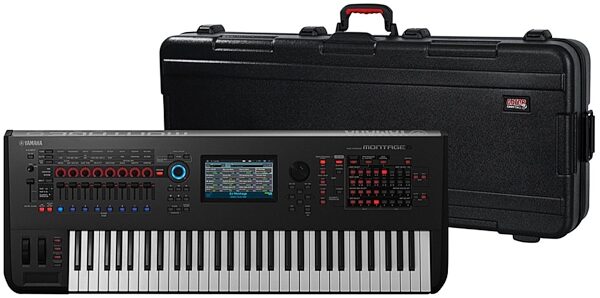 Yamaha Montage 6 Keyboard Synthesizer, 61-Key, montage6-pak