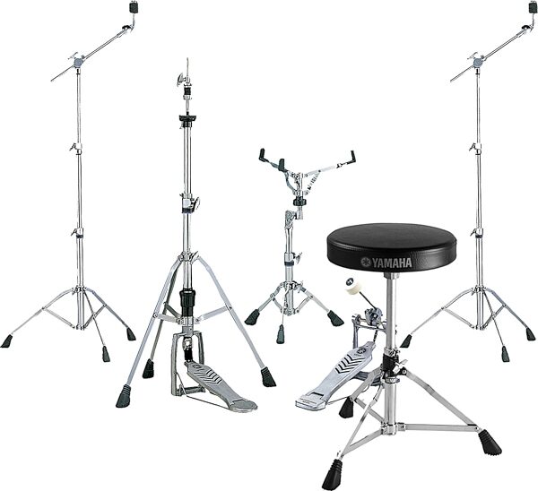 Yamaha HW-780 Drum Hardware, Bundle with Drum Throne, pack