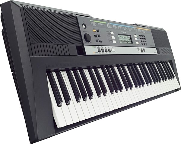 Yamaha YPT-240 Portable Keyboard, 61-Key, Angle