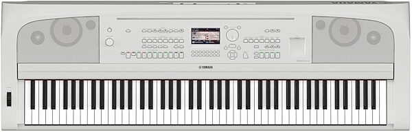 Yamaha DGX-670 Portable Grand Digital Piano, White, White