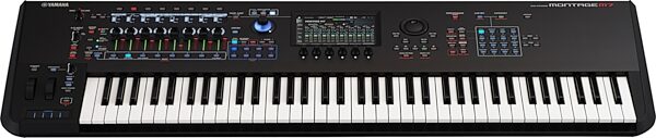 Yamaha Montage M7 Keyboard Synthesizer, 76-Key, New, Front Top