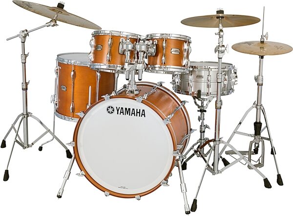 Yamaha RC2F40J Recording Custom Drum Shell Kit, 4-Piece, Real Wood, Action Position Back