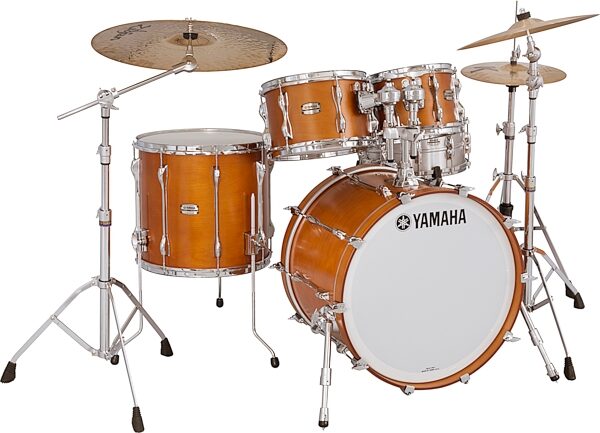 Yamaha RC2F40J Recording Custom Drum Shell Kit, 4-Piece, Real Wood, Action Position Back