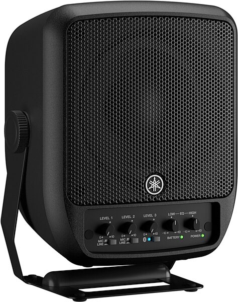 Yamaha Stagepas 100BTR Battery-Powered Portable PA System, New, Action Position Back