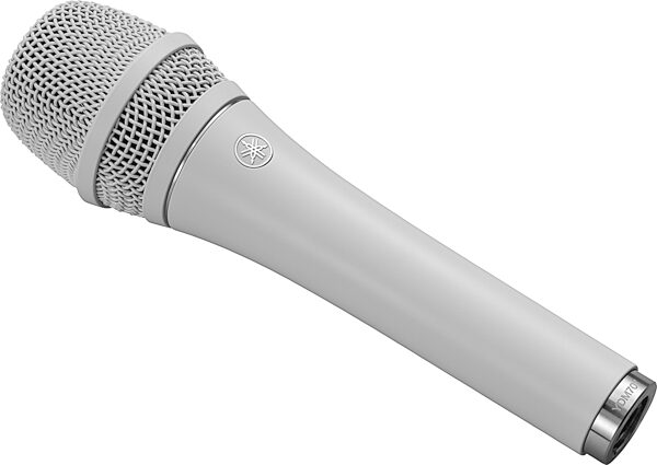 Yamaha YDM707 Dynamic Supercardioid Microphone, White, Action Position Back