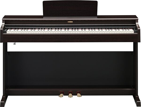 Yamaha Arius YDP-165 Digital Piano, Dark Rosewood, Customer Return, Blemished, Action Position Back