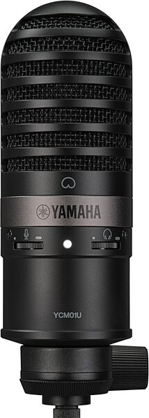Yamaha YCM01U USB Condenser Microphone, Black, Action Position Back