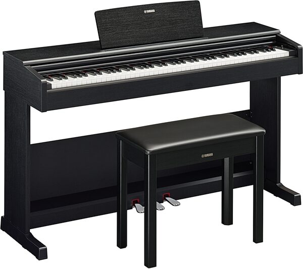 Yamaha YDP-105 Arius Digital Piano (with Bench), Black, YDP-105B, Action Position Back