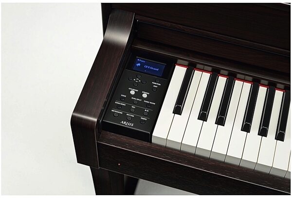 Yamaha Arius YDP-184 Digital Piano (with Bench), Rosewood, View4