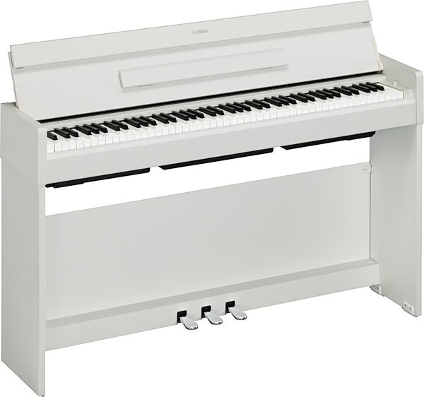 Yamaha Arius YDP-S35 Digital Piano, White Walnut, Action Position Back