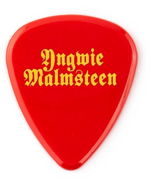 Dunlop Yngwie Malmsteen Guitar Pick, Red, YJMP02RD, main