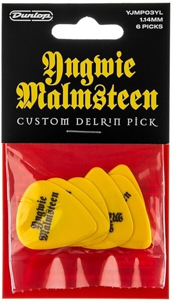 Dunlop Yngwie Malmsteen Guitar Pick, view