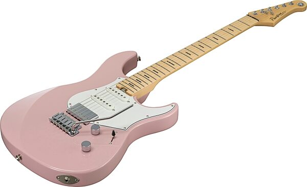 Yamaha Pacifica Standard Plus PACS+12M Electric Guitar, Maple Fingerboard (with Gig Bag), Ash Pink, Customer Return, Open Box (Very Good), Action Position Back