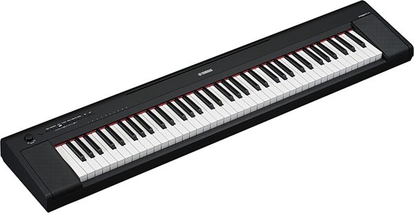Yamaha NP-35 Piaggero Portable Digital Piano, 76-Key, Black, Action Position Back