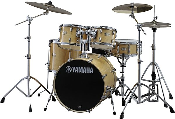 Yamaha SBP0F50 Stage Custom Drum Shell Kit, 5-Piece, Natural, Action Position Back