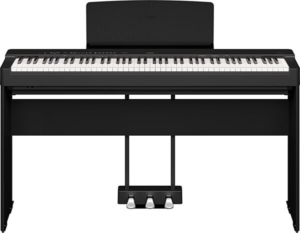 Yamaha P-225 Digital Piano, Black, Action Position Back