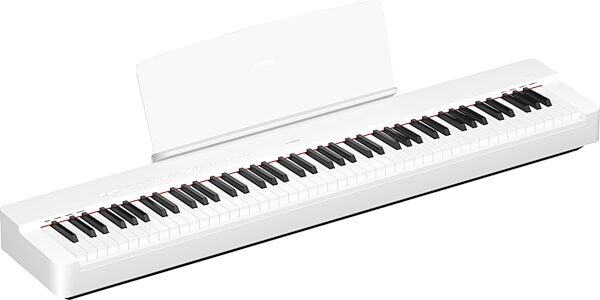 Yamaha P-225 Digital Piano, White, Action Position Back