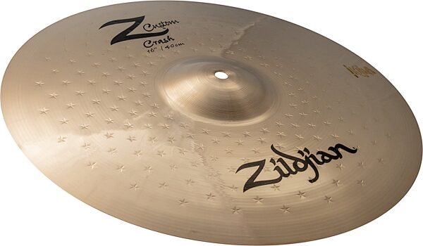 Zildjian Z Custom Crash Cymbal, 16 inch, Action Position Back