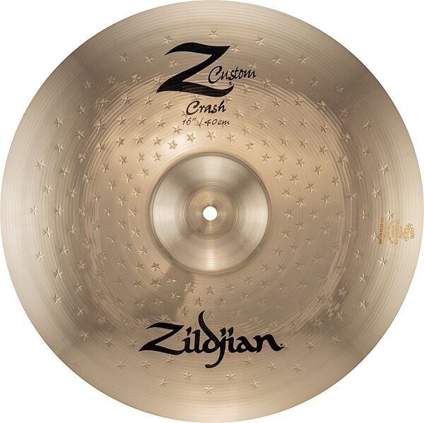 Zildjian Z Custom Crash Cymbal, 16 inch, Action Position Back
