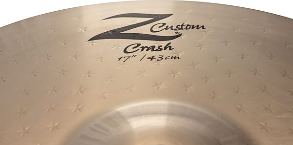 Zildjian Z Custom Crash Cymbal, 17 inch, Action Position Back