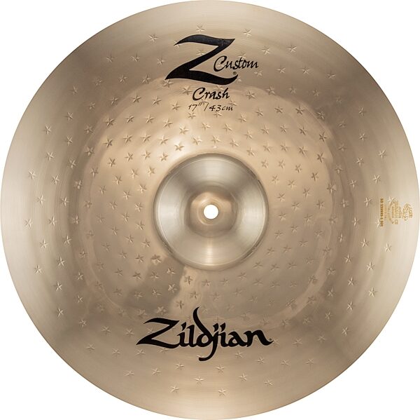 Zildjian Z Custom Crash Cymbal, 17 inch, Action Position Back
