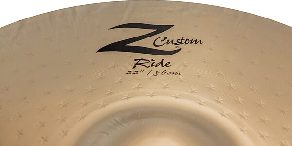 Zildjian Z Custom Ride Cymbal, 22 inch, Action Position Back