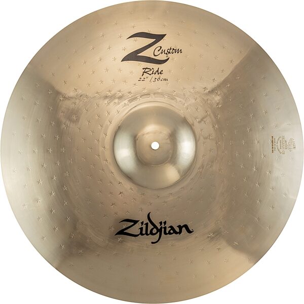 Zildjian Z Custom Ride Cymbal, 22 inch, Action Position Back