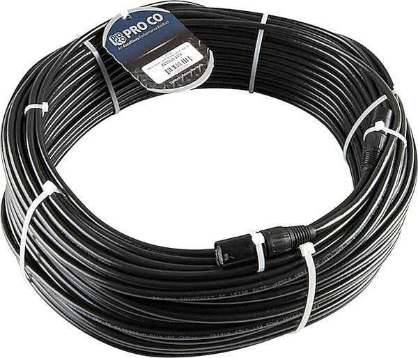 Pro Co CAT5e Shielded EtherCON Cable, 150 foot, Z230636-150F, Action Position Back