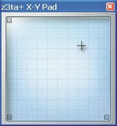 Cakewalk Z3TA+ Software Synth, X-Y Pad