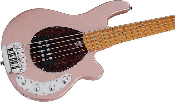 Sire Marcus Miller Z3 Electric Bass, 5-String, Rose Gold, Action Position Back