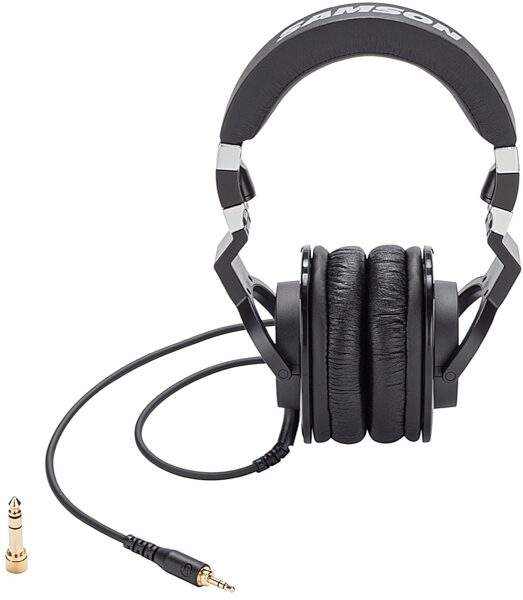 Samson Z55 Closed-Back Reference Headphones, Front
