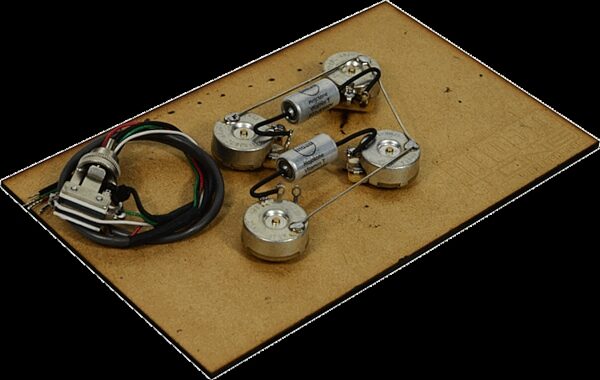 Mojotone Pre-Wired Les Paul Long Shaft Wiring Kit, New, Main