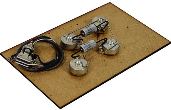 Mojotone Pre-Wired Les Paul Short Shaft Wiring Kit, New, Main