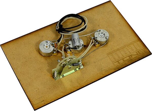 Mojotone Pre-Wired Strat Blender 5-Way Wiring Kit, New, Action Position Back