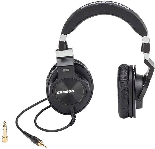 Samson Z55 Closed-Back Reference Headphones, Side