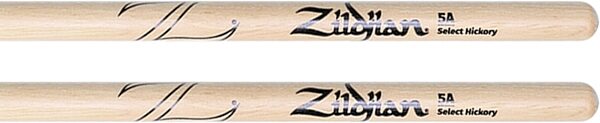 Zildjian 5A Nylon Tip Drumsticks, New, Action Position Back