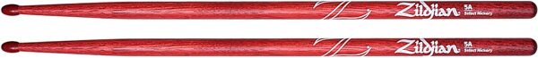 Zildjian Dip Series 5A Drumsticks, Action Position Back
