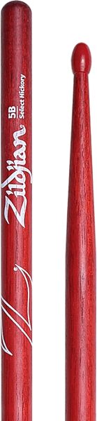 Zildjian 5B Nylon Drumsticks, Action Position Back
