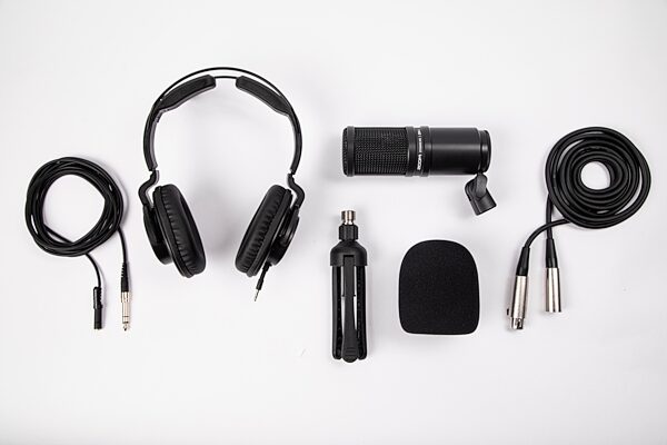 Zoom ZDM-1PMP Podcast Mic Pack and Accessory Bundle, Blemished, Main