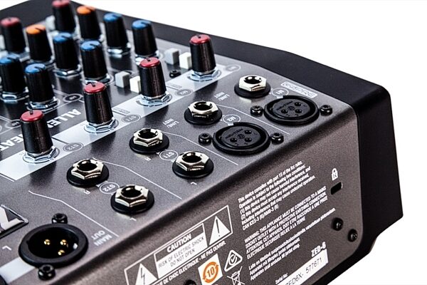 Allen and Heath Zed-6 Compact Mixer, 6-Channel, New, Closeup 1